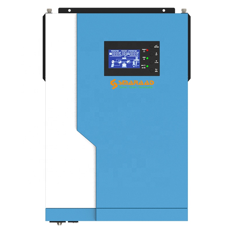 Hybrid Solar Inverter 5.5Kw Mppt 48V - Pengendali Tenaga Surya Frekuensi Tinggi 3,5KW