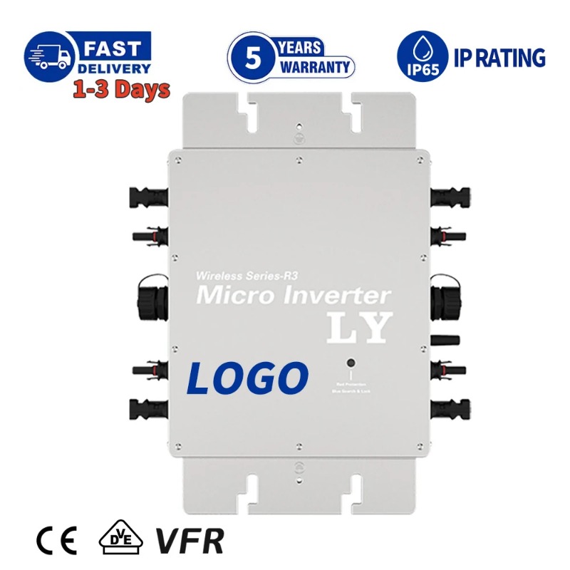 Micro Inverter 1400W Solar Grid Tie - Mikroinverter Tenaga Surya Tahan Air dengan