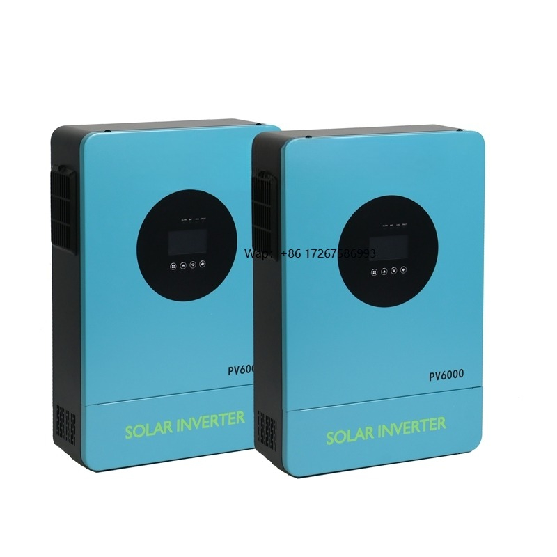 Hybrid Solar Inverter 5.5Kw Mppt 48V - Inverter hybrid 48V grid 220V/380V 5.5Kw