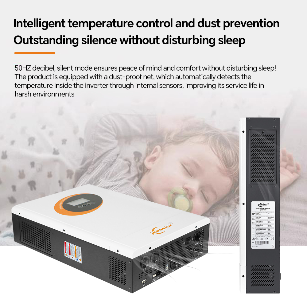 Inverter Surya Hybrid JSDSolar - Hybrid Solar Inverter 5.5Kw Mppt 48V ulasan dan harga