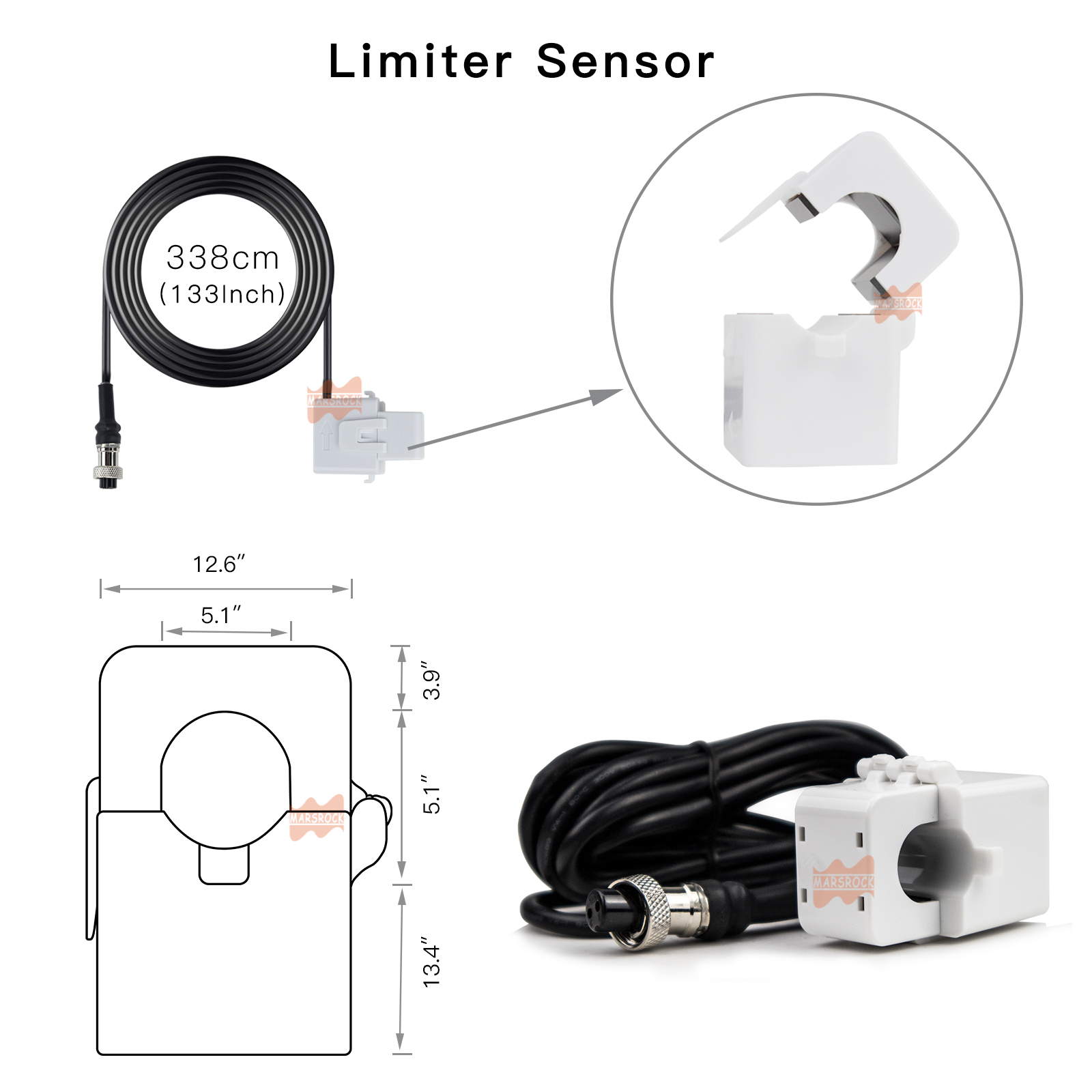 20M Limiter Sensor Kabel untuk - Grid Tie Inverter Limiter 2000W ulasan dan harga